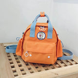 Women Multi-function Backpack Oxford Cloth Bag For Travel Shopping
