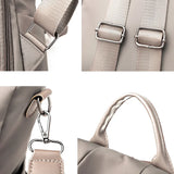 Women Waterproof Travel Backpack Nylon Anti-theft Shoulder Bag