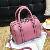 Autumn Pillow Bag Messenger Shoulder Rivets Women Handbag