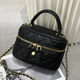 Rhombus Chain Box Mini Bag Shoulder Handbag