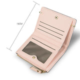 Women's Vertical Wallet Multi-Color Purse Perfect Birthday Gift
