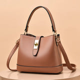 Spring Bucket Bag for Women, Large Capacity Shoulder Bag