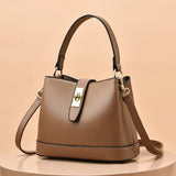 Spring Bucket Bag for Women, Large Capacity Shoulder Bag