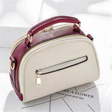 Small Contrast Top-Handle Bag Women Crossbody Bags Phone Purse