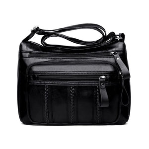 Soft Leather Ladies Handbag Crossbody Shoulder Messenger Bag