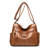 Soft Leather Crossbody Bag for Women Casual Shoulder Bag Ladies Bolsos