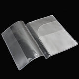 2 x Transparent Passport Holder Cover Case Travel Wallet Protector Folder