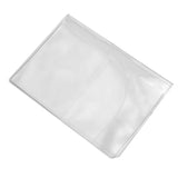 2 x Transparent Passport Holder Cover Case Travel Wallet Protector Folder