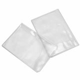 2 x Transparent Passport Holder Cover Case Travel Wallet Protector Folder