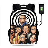 Umbrella Academy School Backpack - Boys & Girls