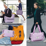 Large Capacity Waterproof Travel Bag Gym Yoga Storage Duffle Bag