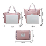 Large Capacity Waterproof Travel Bag Gym Yoga Storage Duffle Bag