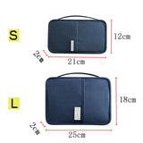 Waterproof Travel Wallet Family Passport Holder Document Organizer