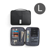 Waterproof Travel Wallet Family Passport Holder Document Organizer