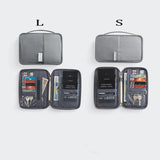 Travel Wallet Family Passport Holder Waterproof Document Case Organizer