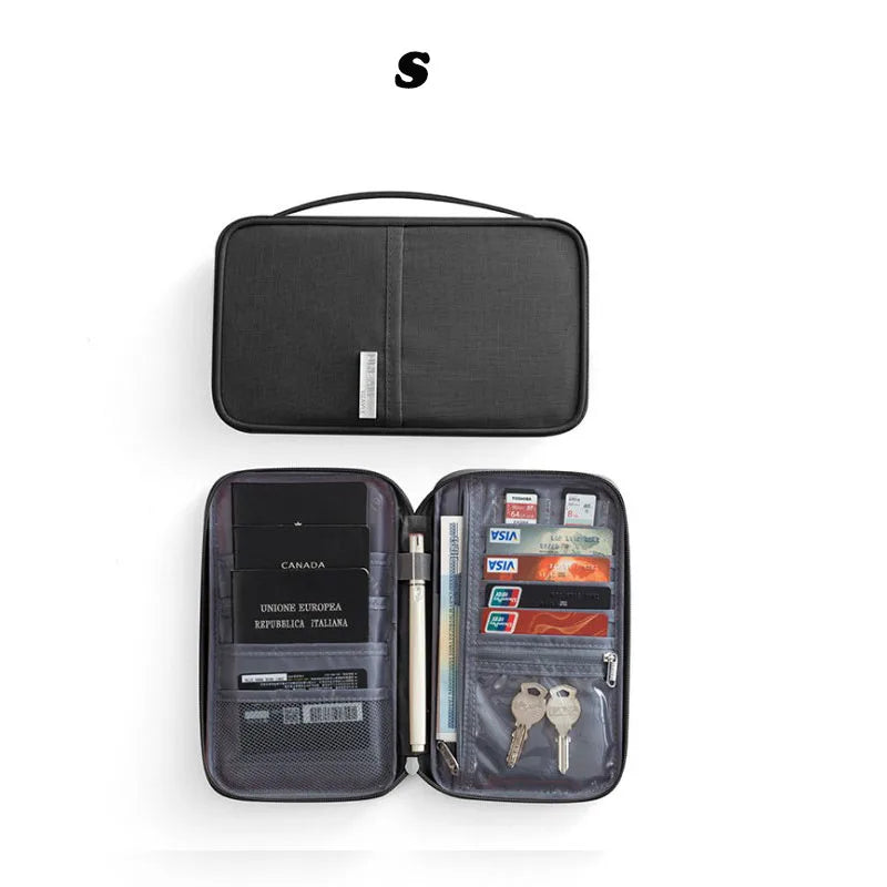 Waterproof Fam Passport Holder Travel Wallet Org