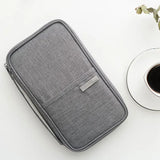 Travel Wallet Family Passport Holder Waterproof Document Organizer
