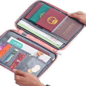 Waterproof Family Passport Holder Travel Organizer