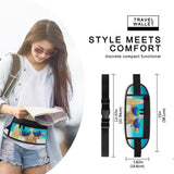 Waterproof Beach Pattern Waist Bag for Running