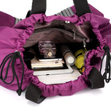Waterproof Women Handbags Double Shoulder Bag Large Capacity Crossbody Messenger