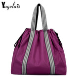 Waterproof Women Handbags Double Shoulder Bag Large Capacity Crossbody Messenger
