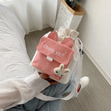 Hot Women Canvas Bag Preppy Style Student Tote Shoulder Messenger Bag