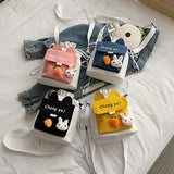 Hot Women Canvas Bag Preppy Style Student Tote Shoulder Messenger Bag