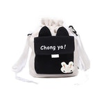 Hot Women Canvas Bag Preppy Style Student Tote Shoulder Messenger Bag