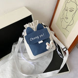 Hot Women Canvas Bag Preppy Style Student Tote Shoulder Messenger Bag