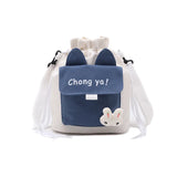 Hot Women Canvas Bag Preppy Style Student Tote Shoulder Messenger Bag