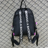 Hot Women Laser Backpack School Bag For Teenage Girls PU Leisure Style Letter Sc