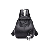 Vintage Leather Backpack for Women - Travel Shoulder Bag
