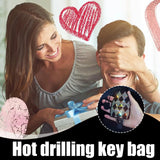 Leather Key Bag Cover Household Protector Holder Car Bag