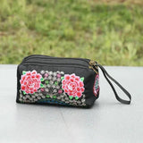 National Embroidery Mini Women Shopping Handbags