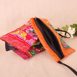 Embroidery Phone Carrybag Small Handbag Holder