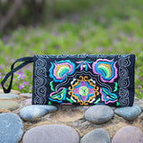 Embroidery Phone Carrybag Small Handbag Holder
