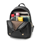 Three-Piece Bow Backpack with Large Capacity