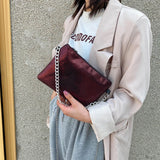 Classic Designer Women's Shoulder Bag PU Ladies Messenger Crossbody Bag