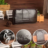 Men Leather Hip Bum Belt Hook Fanny Waist Pack Loop Mobile Bag