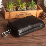 Men Leather Hip Bum Belt Hook Fanny Waist Pack Loop Mobile Bag