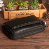 Men Leather Hip Bum Belt Hook Fanny Waist Pack Loop Mobile Bag