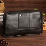 Men Leather Hip Bum Belt Hook Fanny Waist Pack Loop Mobile Bag