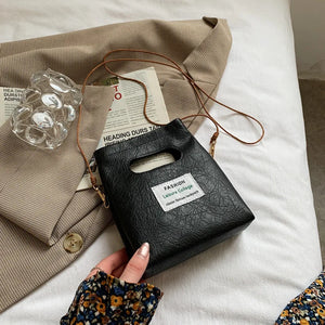 Solid Crossbody Bag for Women Small Handle Bag
