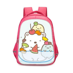 Girls Cartoon Anime Schoolbag Elementary School Backpack