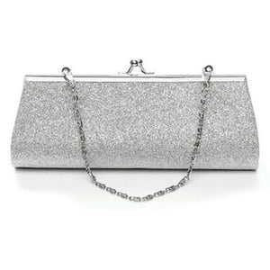 Women Glitter Clutch Evening Party Wedding Handbag