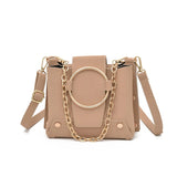 Women Leather Handbags Chain Shoulder Messenger Bag