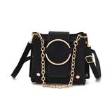 Women Leather Handbags Chain Shoulder Messenger Bag