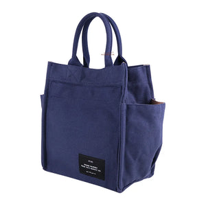 Hot Canvas Mommy Bag Multi-function Handbag Large Capacity Lunch Box Bag