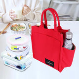 Hot Canvas Mommy Bag Multi-function Handbag Large Capacity Lunch Box Bag