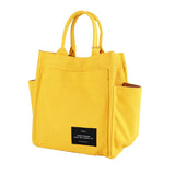 Hot Canvas Mommy Bag Multi-function Handbag Large Capacity Lunch Box Bag